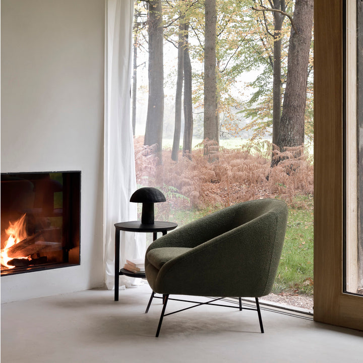 Barrow Lounge Chair Pine Green