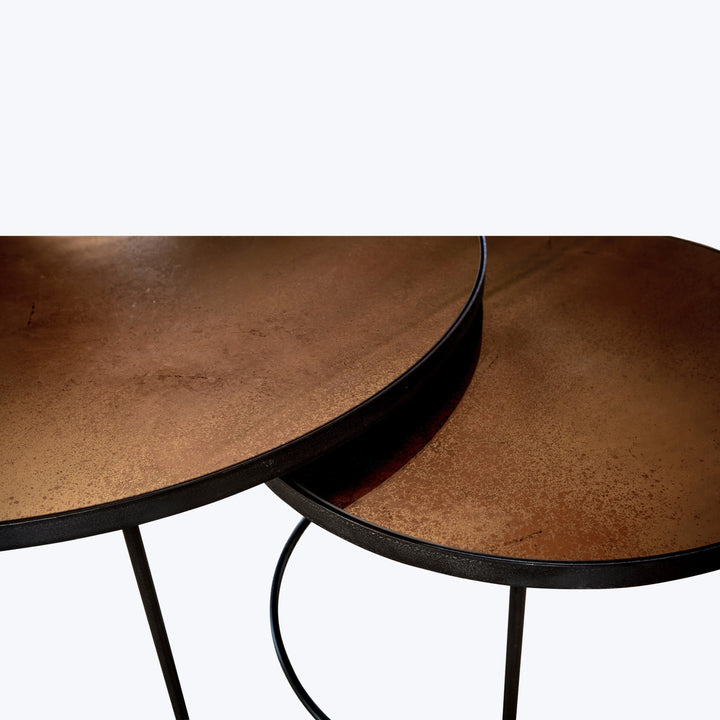 Reflect Coffee Nesting Tables Bronze