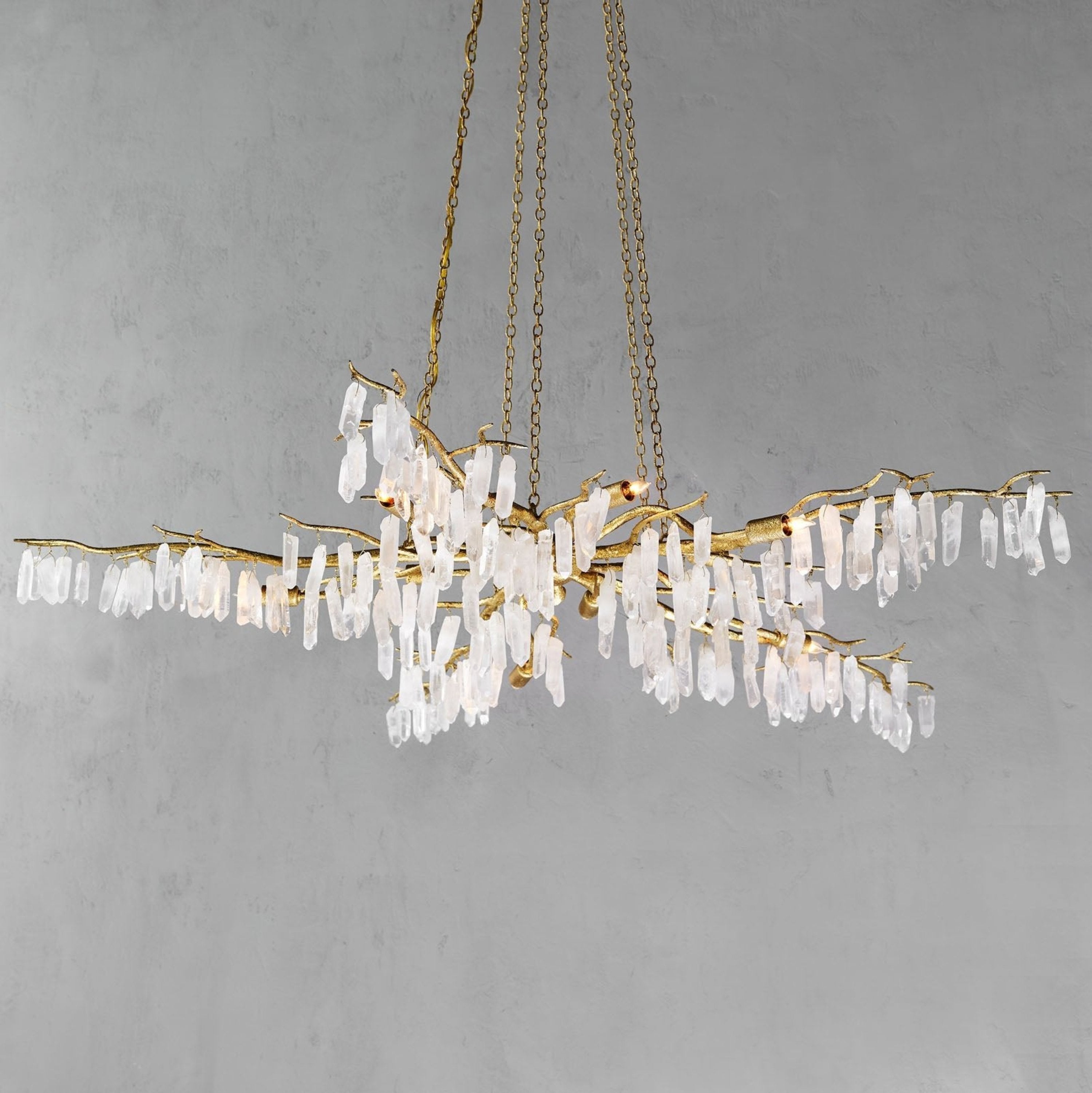 Forest Light Crystal Chandelier