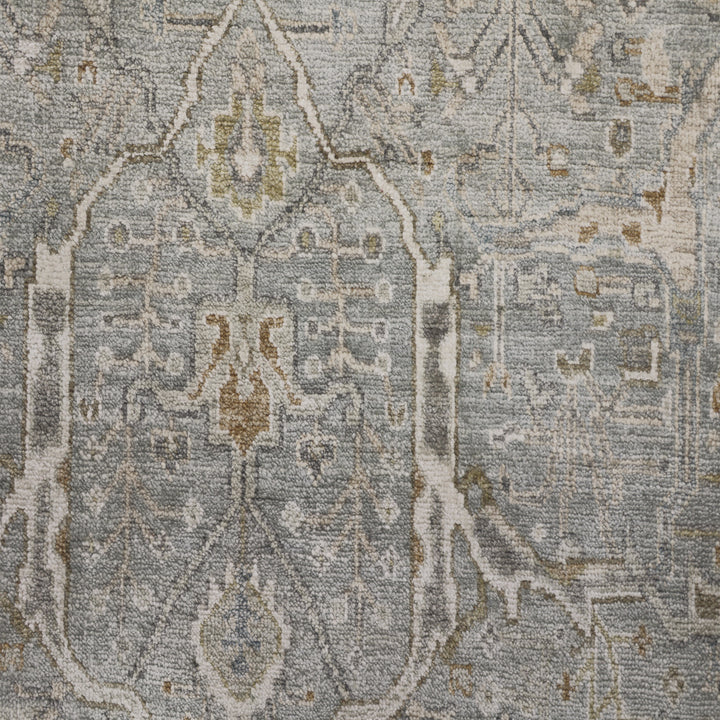 Transitional Silk Rug - 4' x 6'