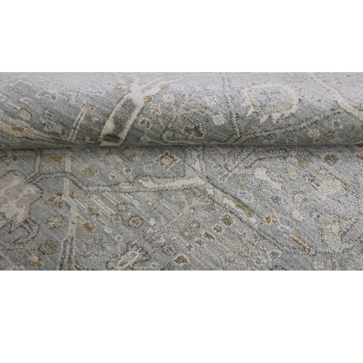 Transitional Silk Rug - 4' x 6'