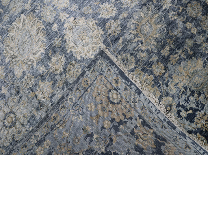 Transitional Silk Rug - 6' x 9'