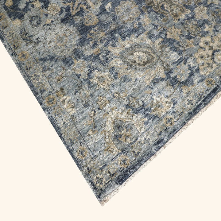 Transitional Silk Rug - 6' x 9'