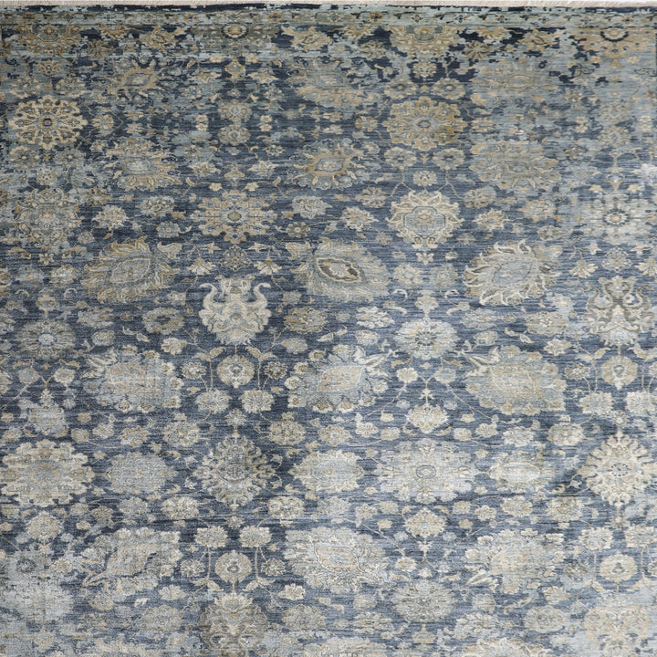 Transitional Silk Rug - 6' x 9'