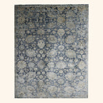 Transitional Silk Rug - 6' x 9'