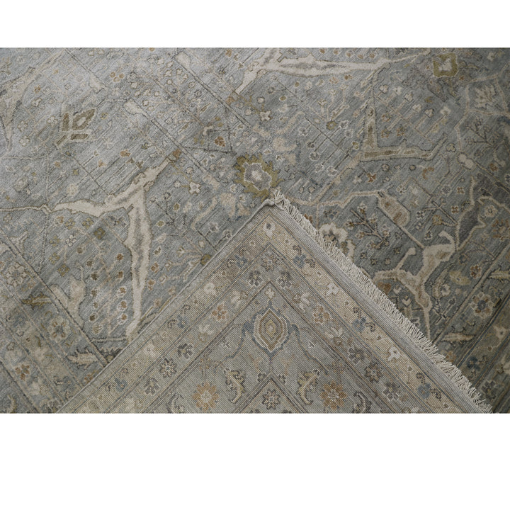 Transitional Silk Rug - 9' x 12'