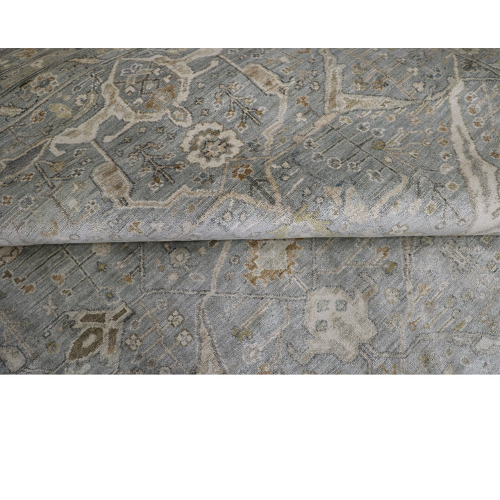 Transitional Silk Rug - 9' x 12'