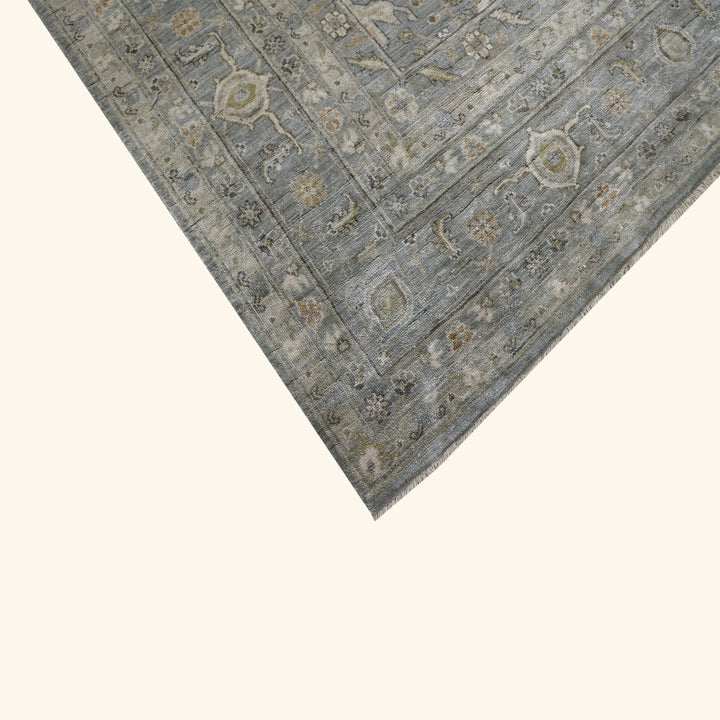 Transitional Silk Rug - 9' x 12'