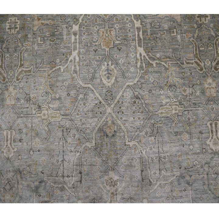 Transitional Silk Rug - 9' x 12'