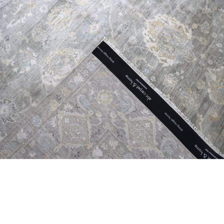 Transitional Silk Rug - 10' x 14'