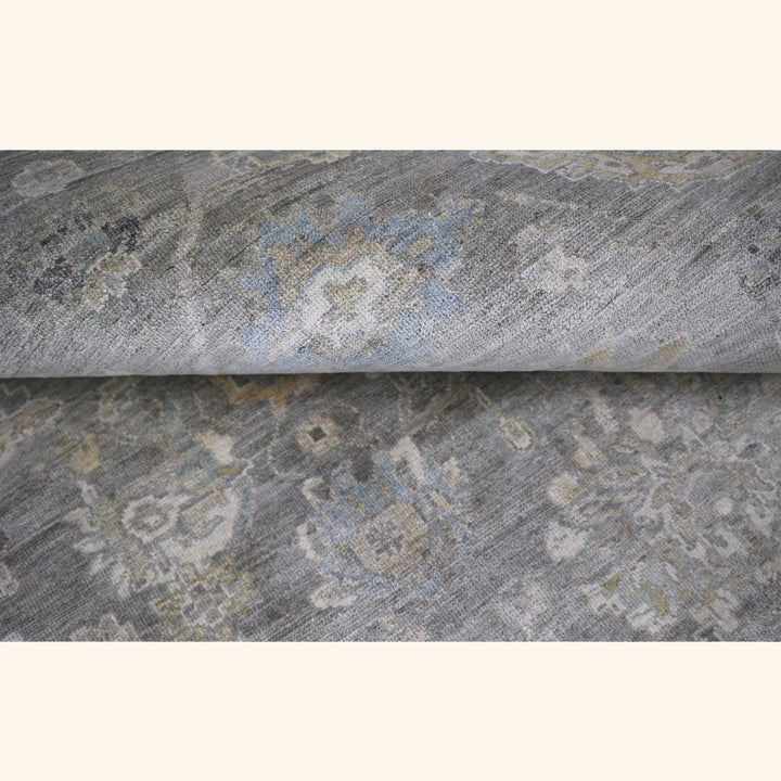 Transitional Silk Rug - 10' x 14'