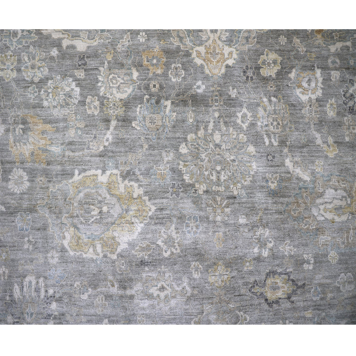 Transitional Silk Rug - 10' x 14'