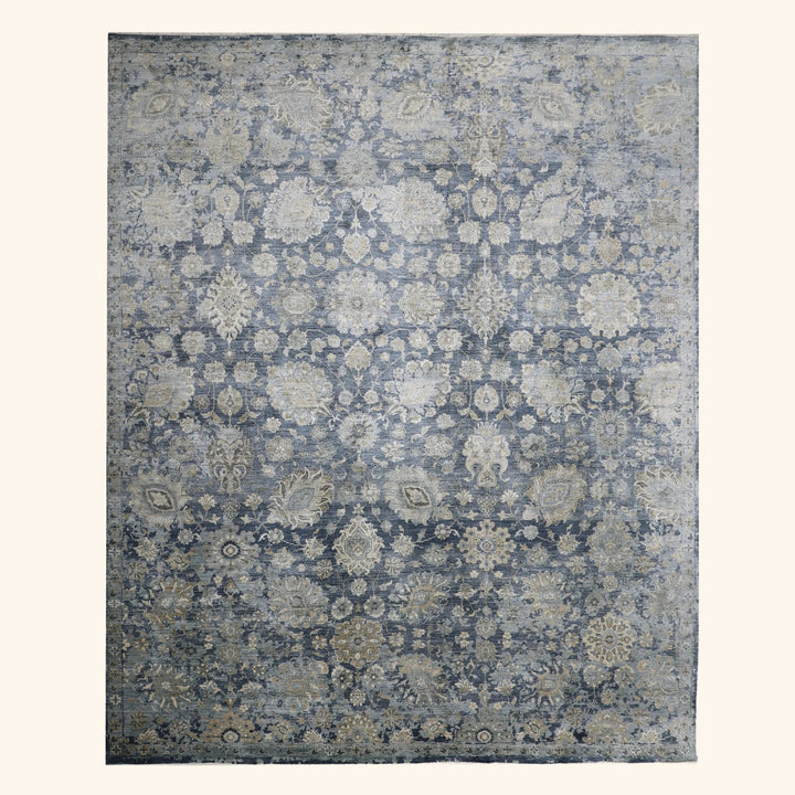 Transitional Silk Rug - 8' x 10'
