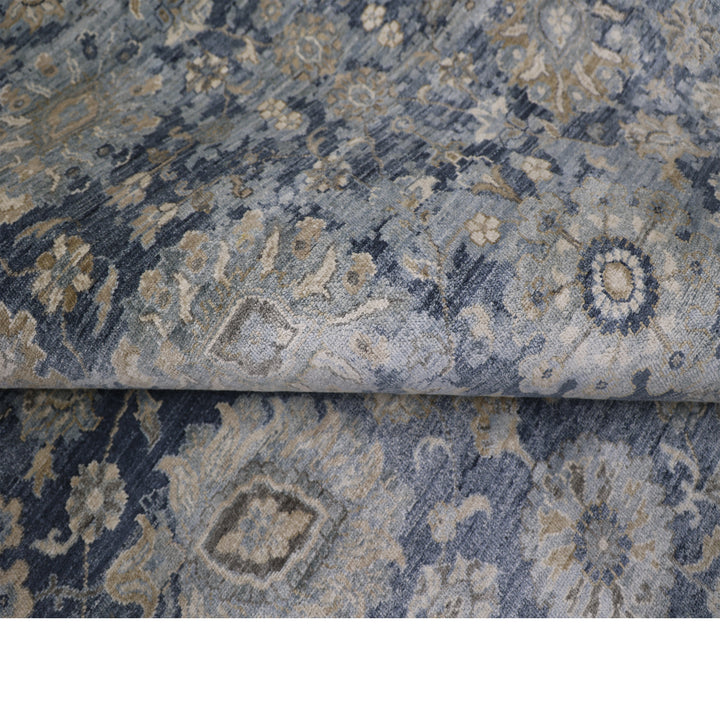 Transitional Silk Rug - 8' x 10'