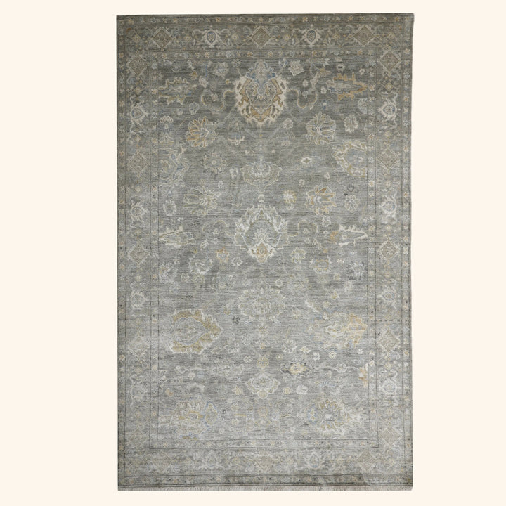 Transitional Silk Rug - 4' x 6'
