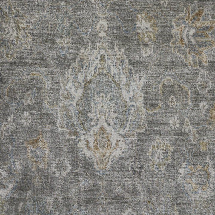 Transitional Silk Rug - 4' x 6'