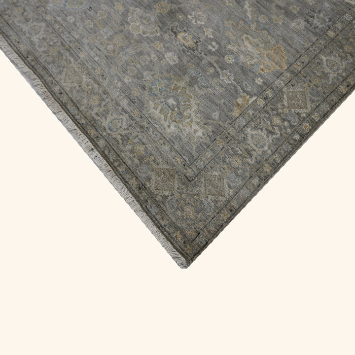 Transitional Silk Rug - 4' x 6'