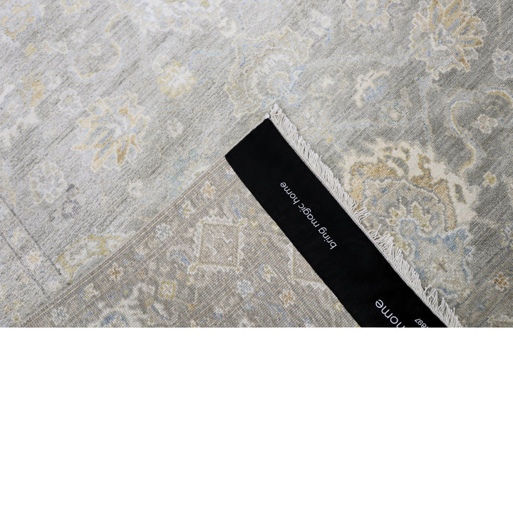 Transitional Silk Rug - 4' x 6'