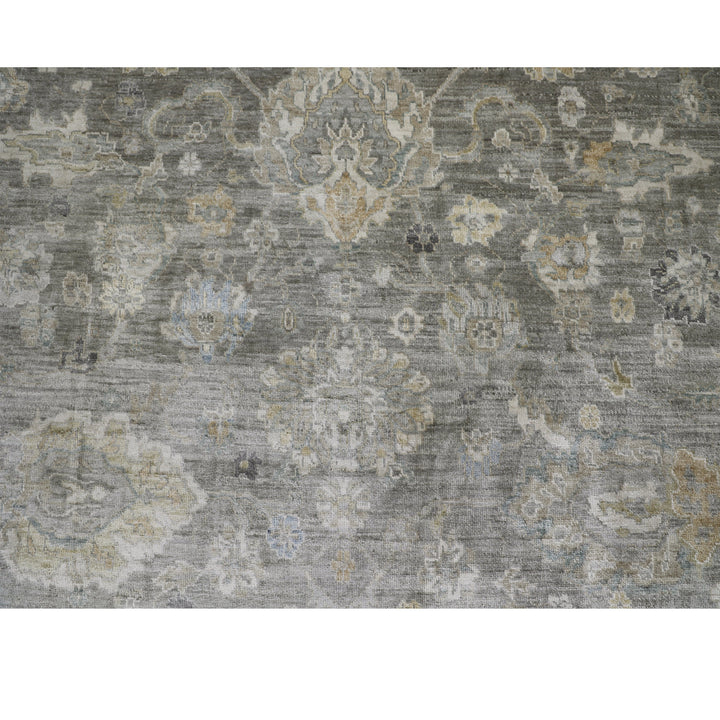 Transitional Silk Rug - 9' x 12'