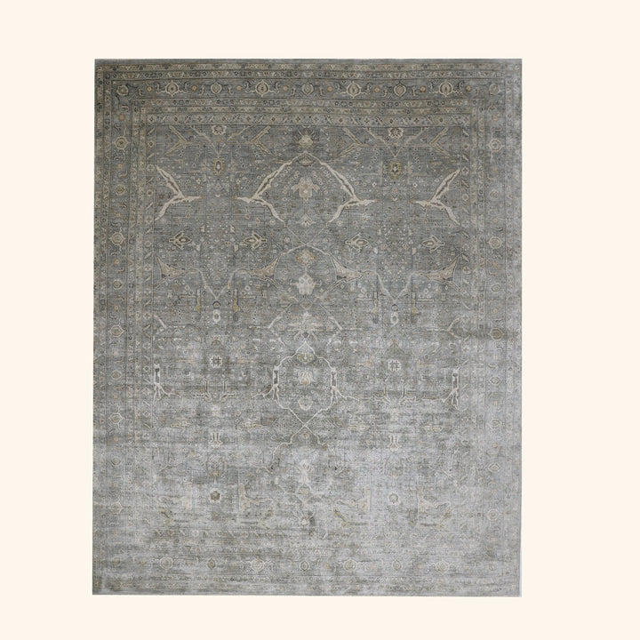 Transitional Silk Rug - 8' x 10'