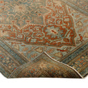 Blue Vintage Traditional Bidjav Wool Rug - 4'6" x 7'3"