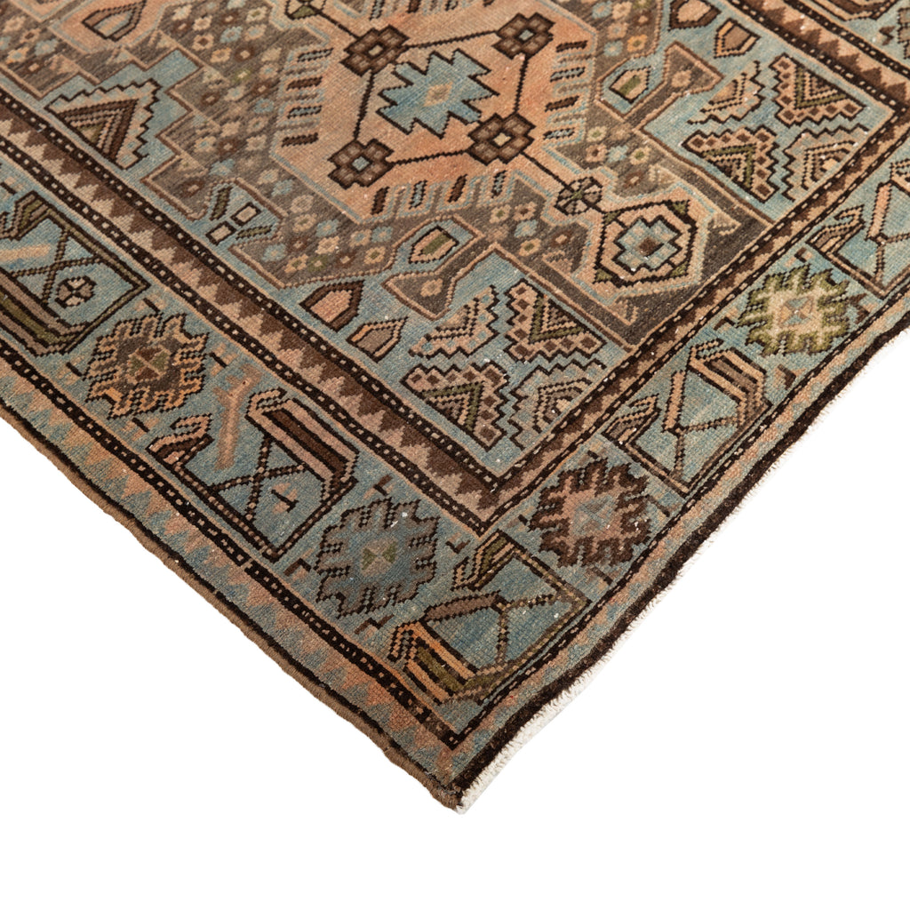 Blue Malayer Vintage Rug - 3'6" x 7'