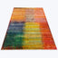 Multicolored Contemporary Silk Rug - 8'1" x 10'2"