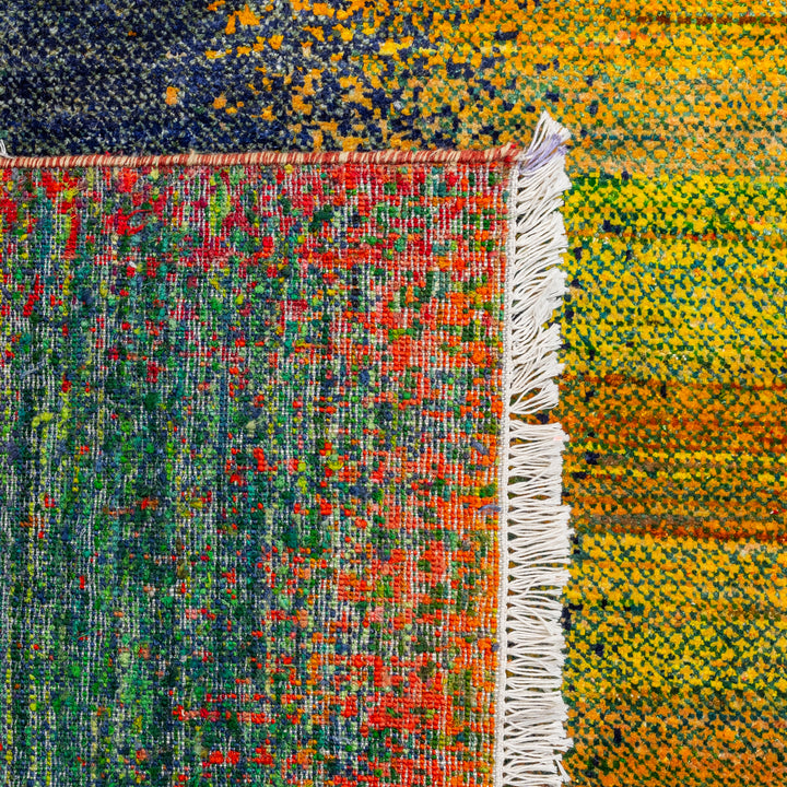 Contemporary Silk Rug - 8'1" x 10'2"