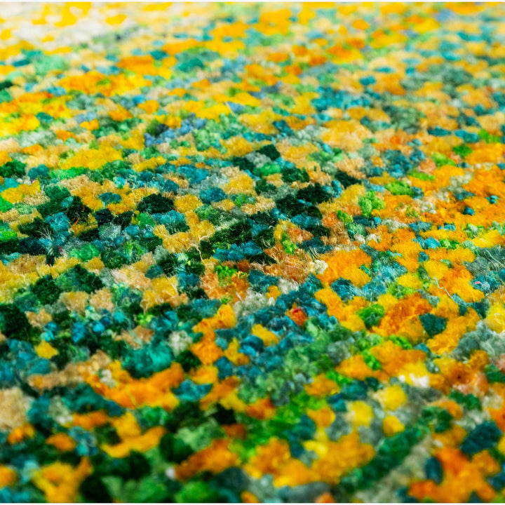 Contemporary Silk Rug - 8'1" x 10'2"