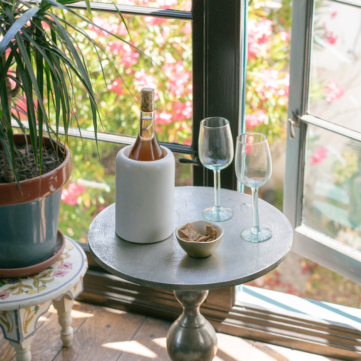 White Marble Wine Chiller
