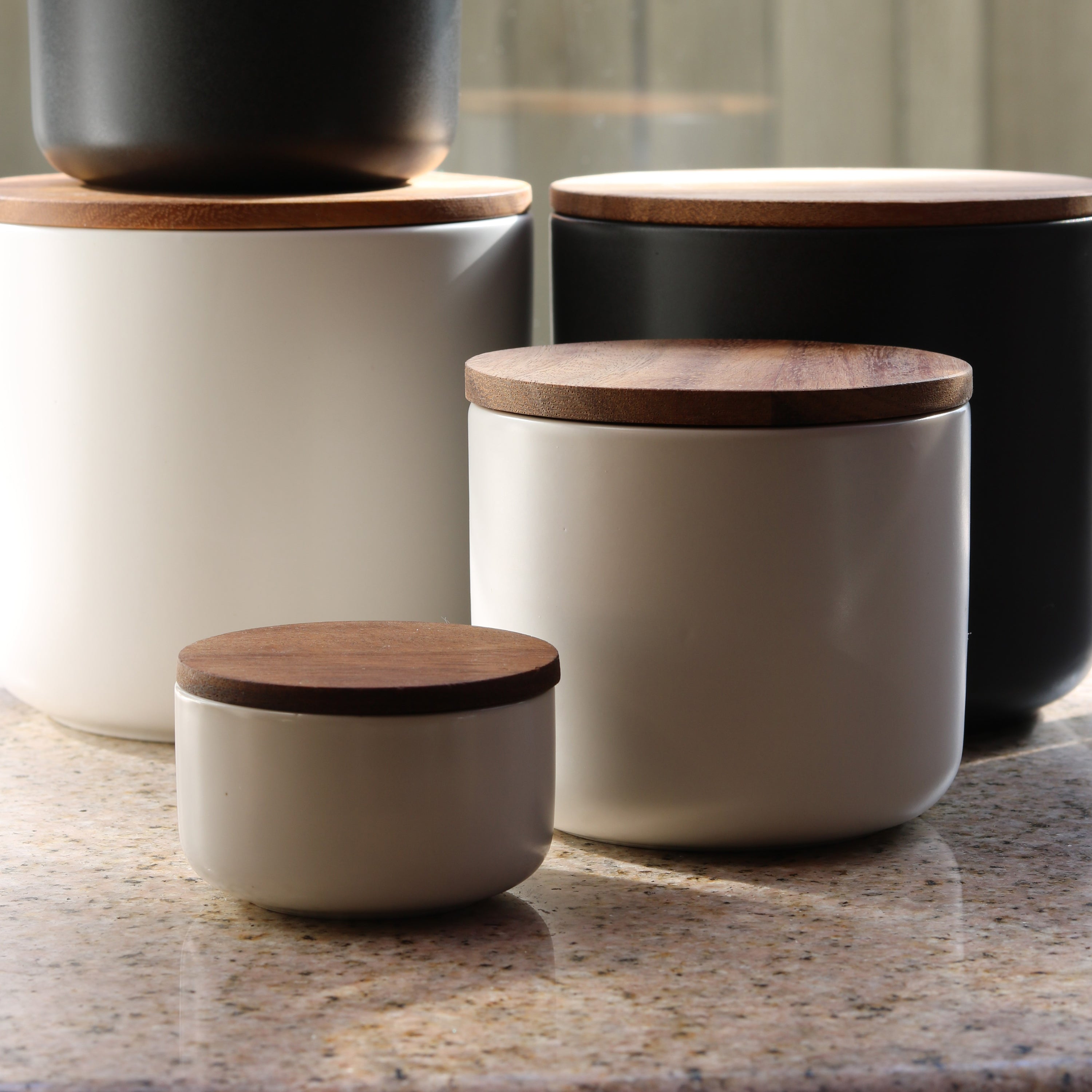 abc carpet Brampton Stoneware Canister