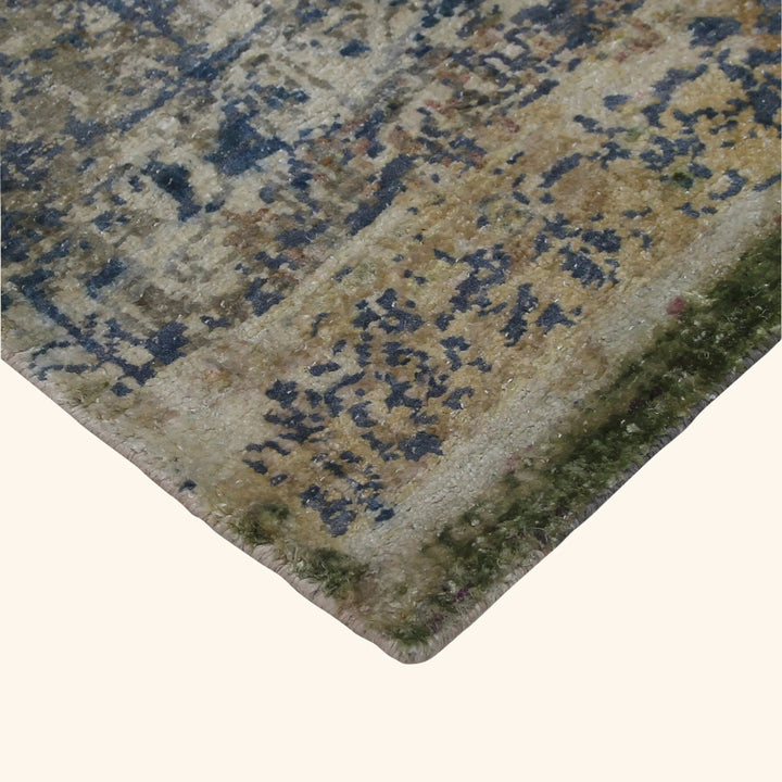 Multicolored Alchemy Transitional Silk Rug - 9' x 12'10"