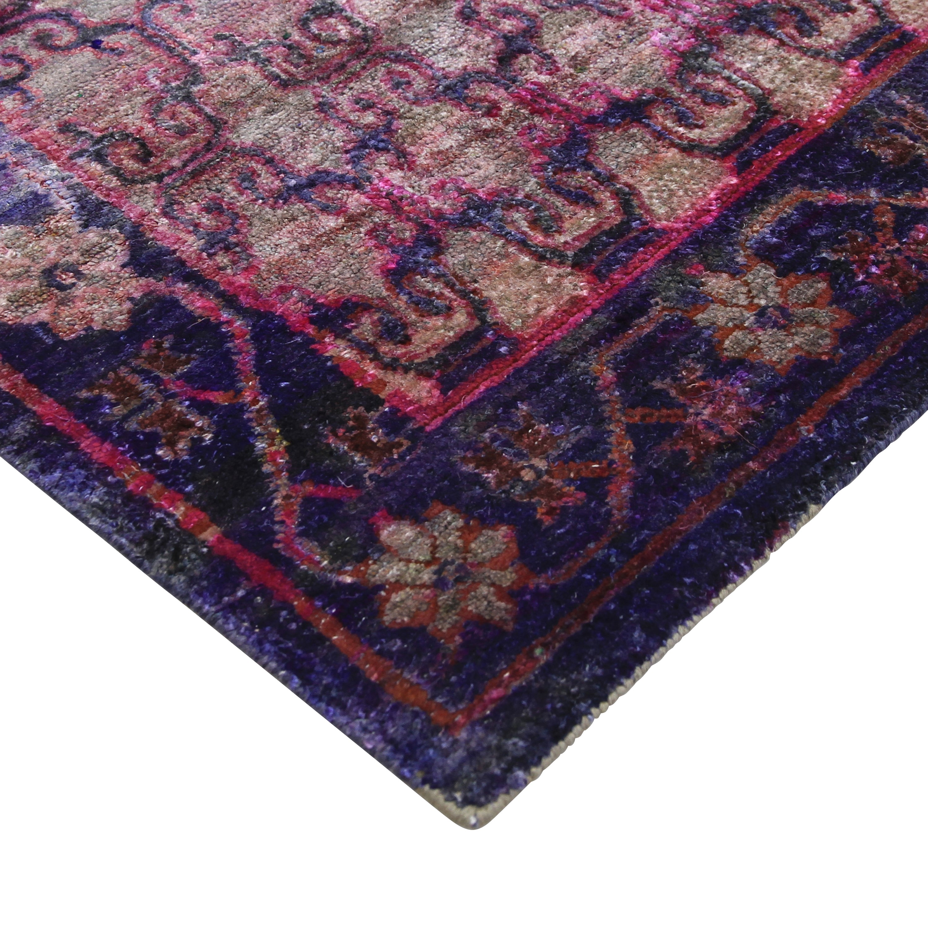 Pink Alchemy Transitional Silk Rug - 11'11" x 15'