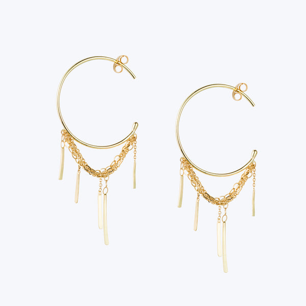 Sycamore 18kt Gold Small Hoops