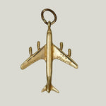 Vintage Boeing 707 Plane Charm