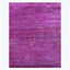 Purple Tibetan Modern Silk Rug - 8' x 10'