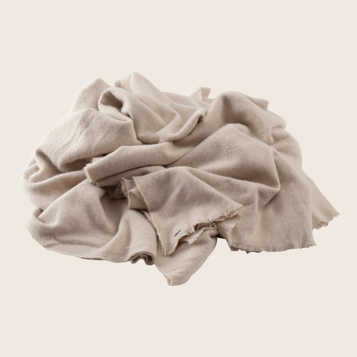 Soft Felted Cashmere Blanket