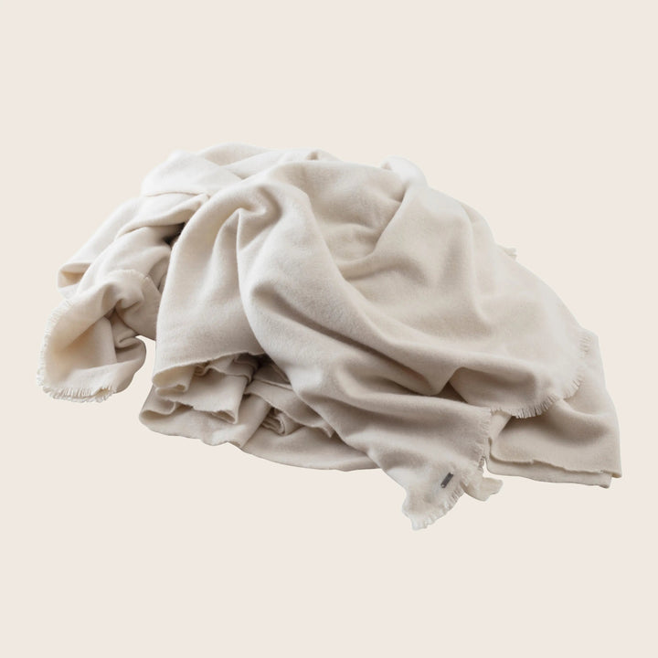 Soft Felted Cashmere Blanket
