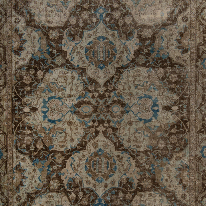 Antique Tabriz - 9' x 11'5"