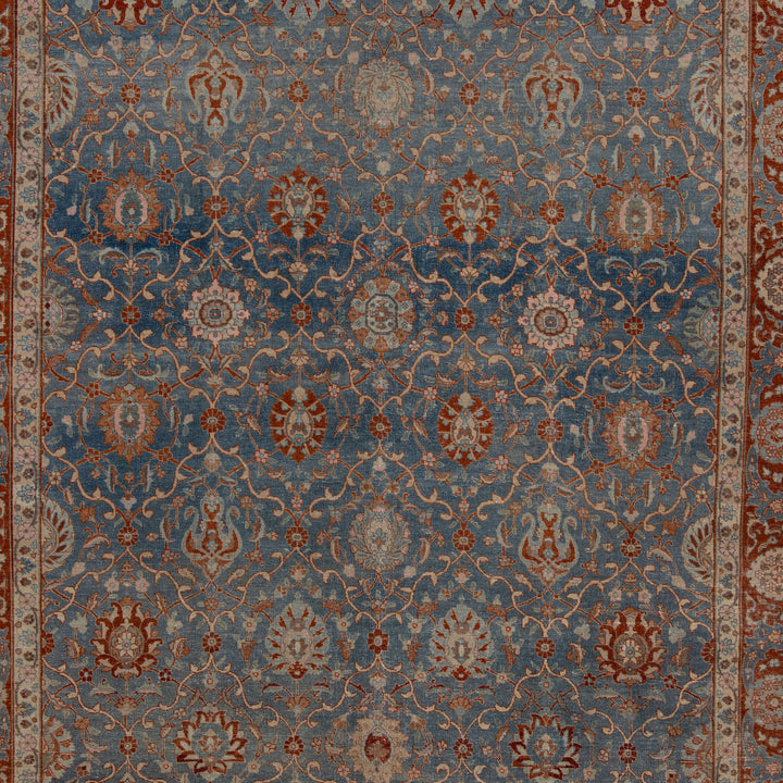 Antique Tabriz - 9' x 12'10"