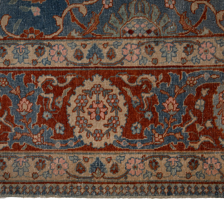 Antique Tabriz - 9' x 12'10"