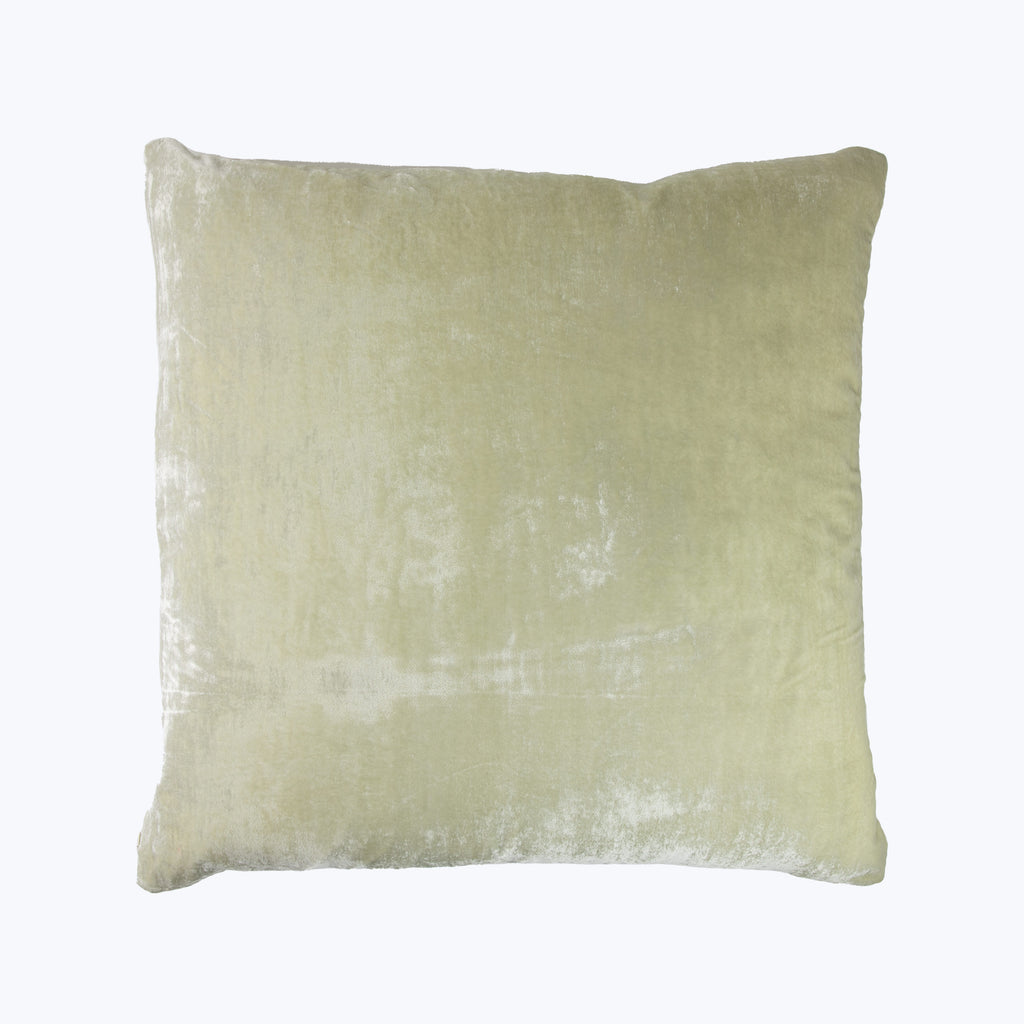 Luminous Quilted Velvet Euro Pillow