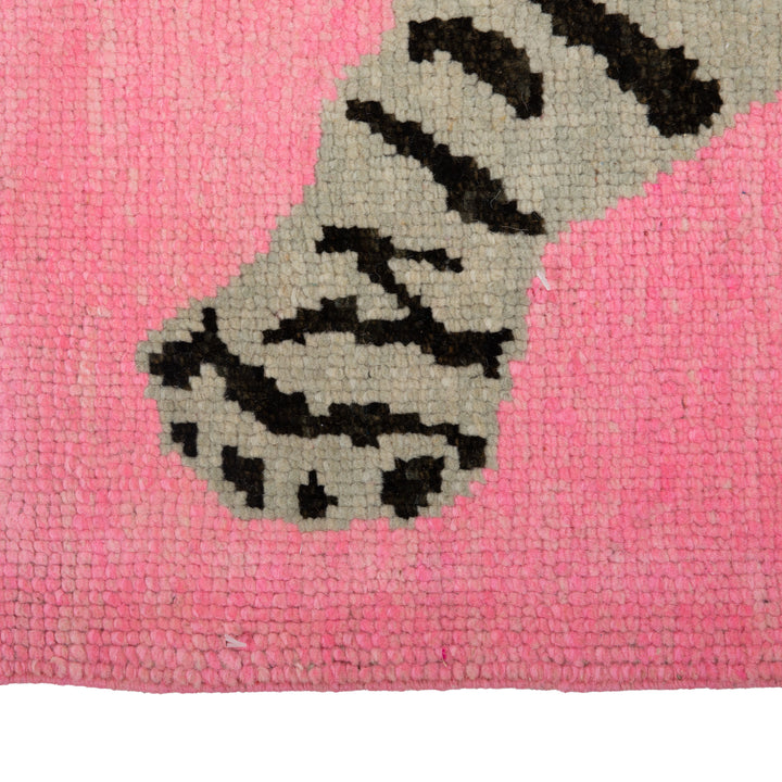 Turkish Hand Knotted Wool Carpet - 5'8" x 7'7"