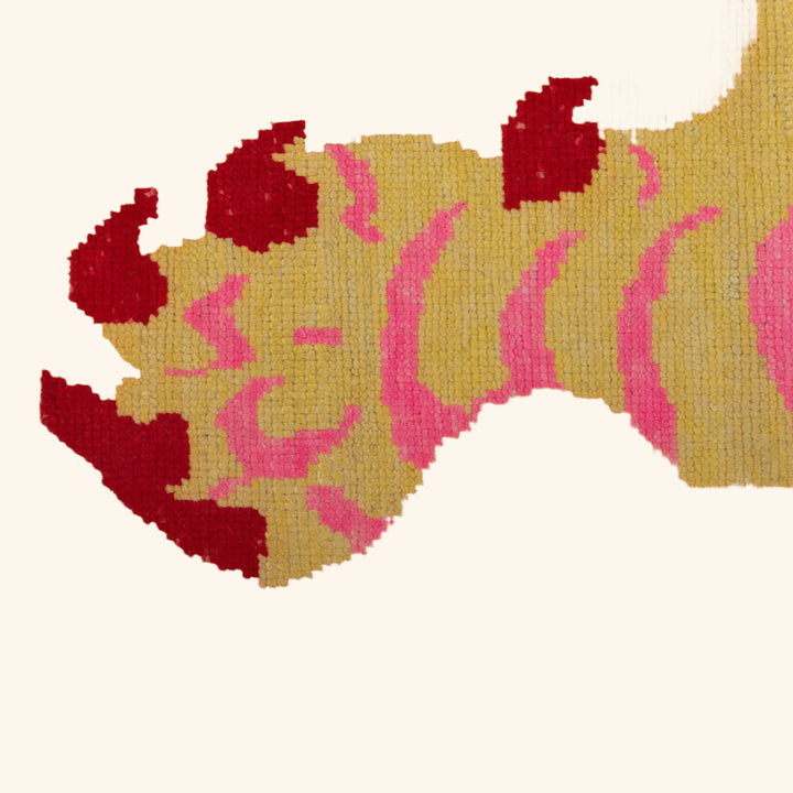 Turkish Hand Knotted Wool Carpet - 6'11" x 9'10"