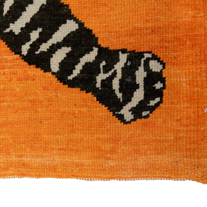 Turkish Hand Knotted Wool Carpet - 5'5" x 7'1"