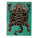 Turkish Hand Knotted Wool Carpet - 5'5" x 7'5"