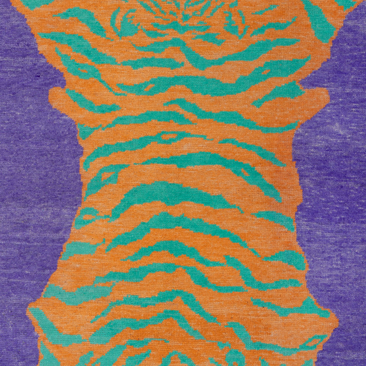 Turkish Hand Knotted Wool Carpet - 5'5" x 7'3"