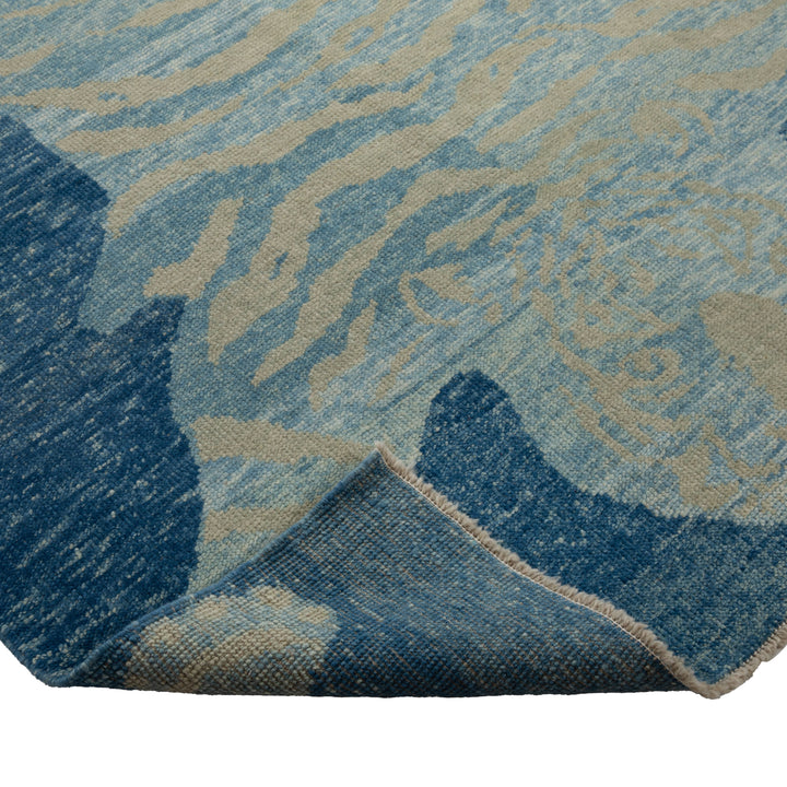 Turkish Hand Knotted Wool Carpet - 5'7" x 7'3"