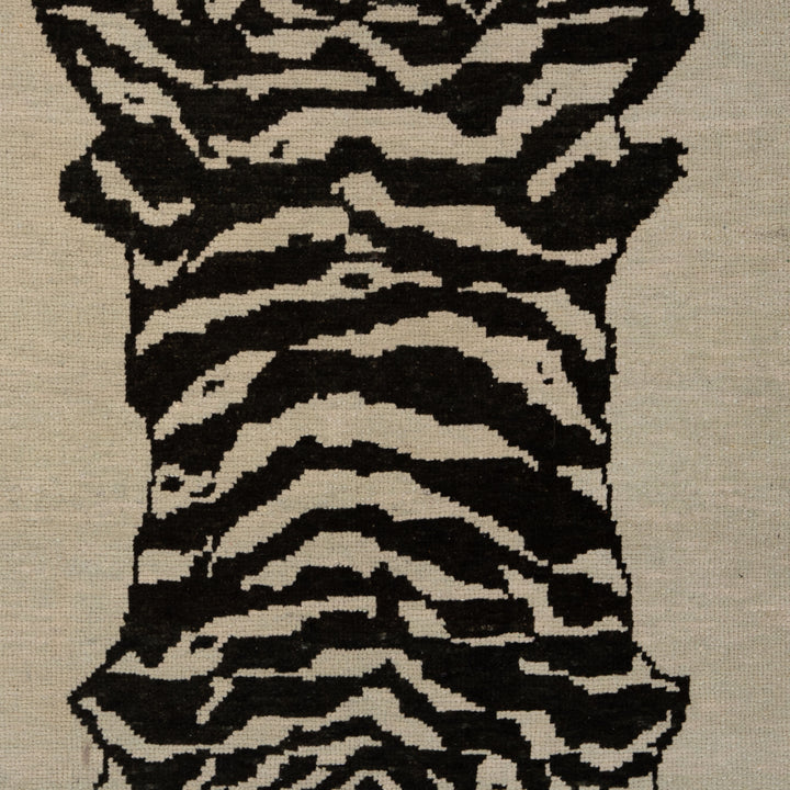 Turkish Hand Knotted Wool Carpet - 4'3" x 6'4"