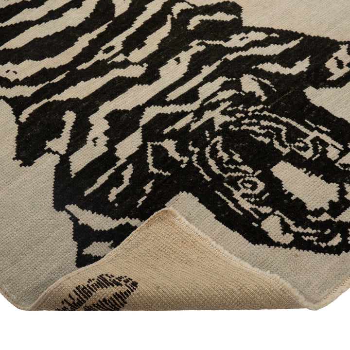 Turkish Hand Knotted Wool Carpet - 4'3" x 6'4"